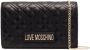 Love Moschino Clutches Borsa Quilted Pu in zwart - Thumbnail 1