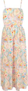 Love Moschino Maxi-jurk met abstracte print Roze