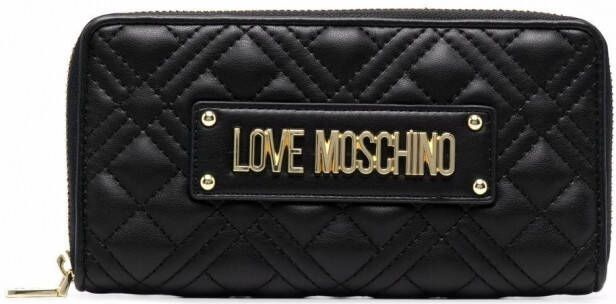 Love Moschino Pasjeshouder Portemonnee Jc5600Pp1Ela0000 Nero Black Dames