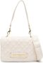 Love Moschino quilted logo-plaque shoulder bag Beige - Thumbnail 1