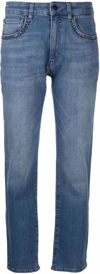 Love Moschino Regular-fit jeans Blauw