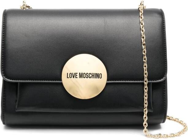 Love Moschino Crossbody bags Borsa Simple Hoop Pu in zwart