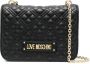 Love Moschino Schoudertas met logoplakkaat Zwart - Thumbnail 1