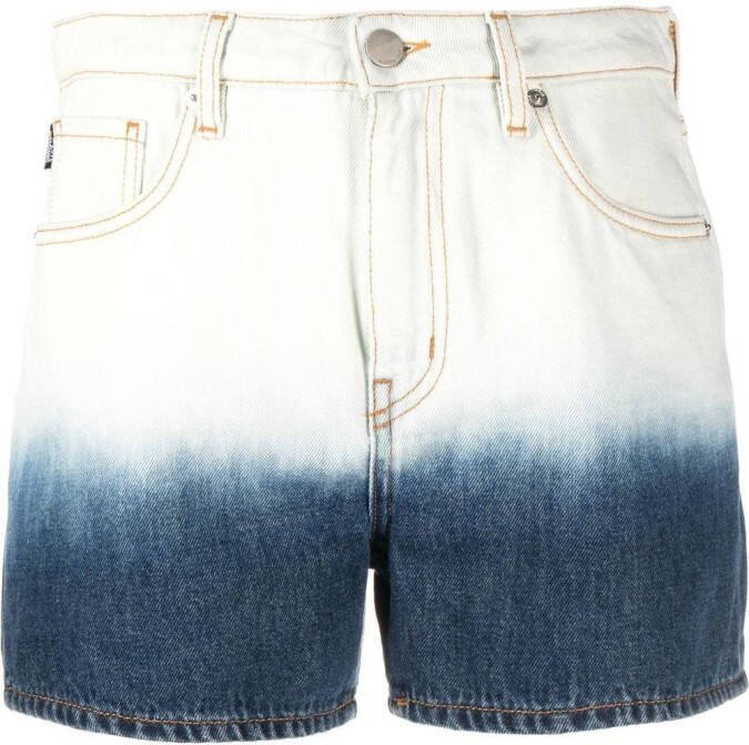 Love Moschino Shorts met ombré-effect Blauw