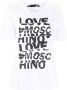 Love Moschino T-shirt met korte mouwen Wit - Thumbnail 1