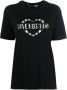 Love Moschino T-shirt met logoprint Zwart - Thumbnail 1