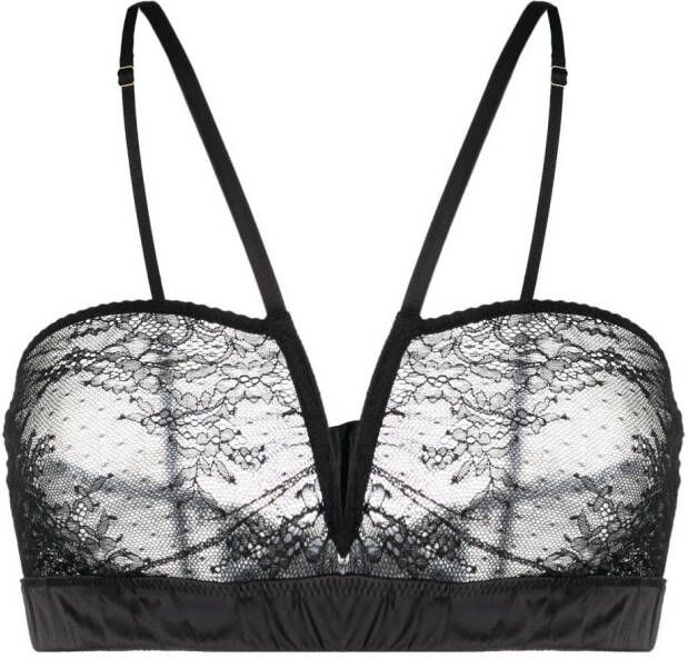 Love Stories Bralette met V-vorm Zwart