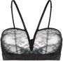 Love Stories Bralette met V-vorm Zwart - Thumbnail 1