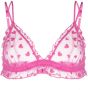 Love Stories Semi-doorzichtige bralette Roze - Thumbnail 1