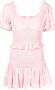 LoveShackFancy Jurk met gesmockt detail Roze - Thumbnail 1