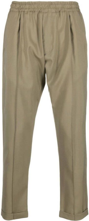 Low Brand Cropped broek Groen