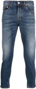 Low Brand Cropped jeans Blauw