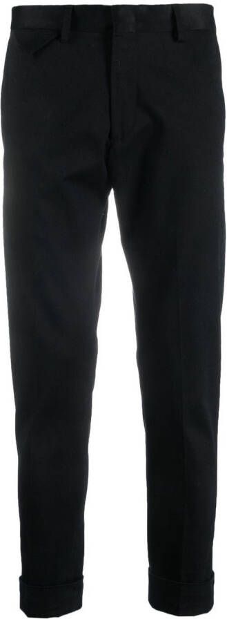 Low Brand Cropped pantalon Zwart