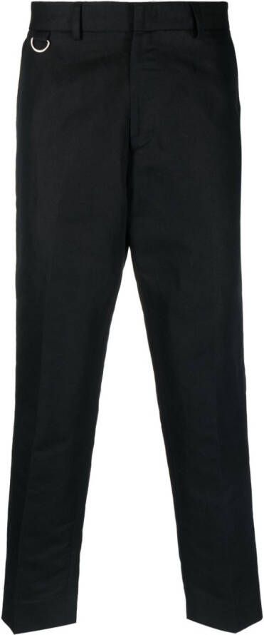 Low Brand Cropped broek Zwart