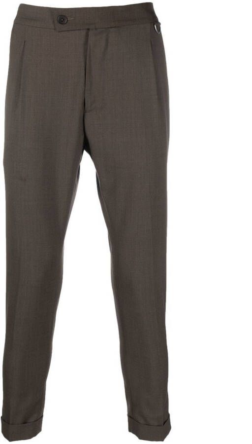 Low Brand Straight broek Bruin