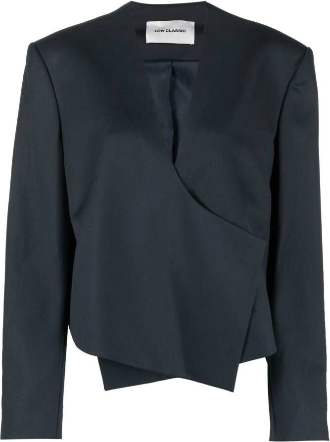 Low Classic Asymmetrisch jack Blauw
