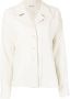 Low Classic Blouse met gespreide kraag Groen - Thumbnail 1