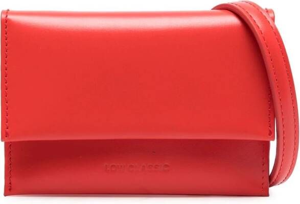 Low Classic Leren portemonnee Rood