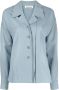 Low Classic Getailleerde blouse Blauw - Thumbnail 1