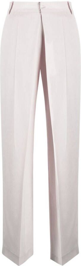 Low Classic High waist pantalon Paars