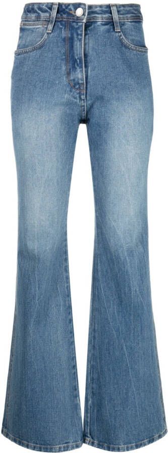 Low Classic Flared jeans Blauw