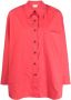 Low Classic Katoenen blouse Roze - Thumbnail 1