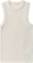 Low Classic Mouwloze top Beige - Thumbnail 1