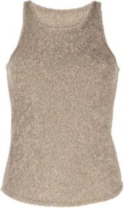 Low Classic Mouwloze top Groen