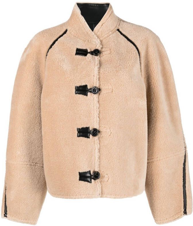 Low Classic Omkeerbare jas Beige