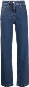Low Classic Straight jeans Blauw