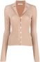 Low Classic Vest met V-hals Beige - Thumbnail 1