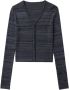 Low Classic Vest met V-hals Blauw - Thumbnail 1