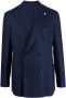 LUIGI BIANCHI MANTOVA Blazer met dubbele rij knopen Blauw - Thumbnail 1
