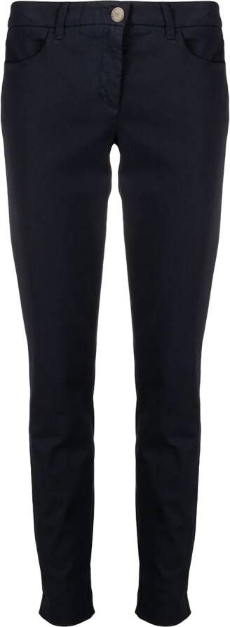 Luisa Cerano Straight broek Blauw