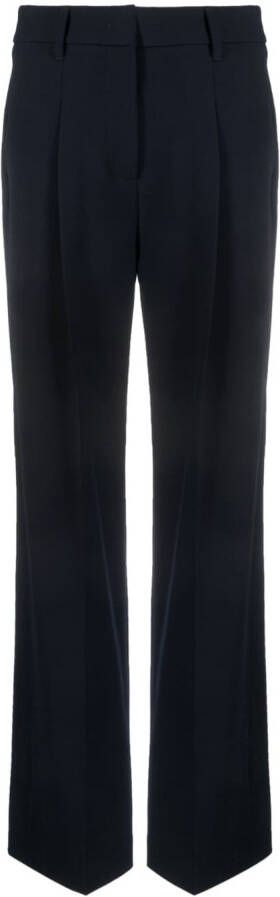 Luisa Cerano Straight pantalon Blauw