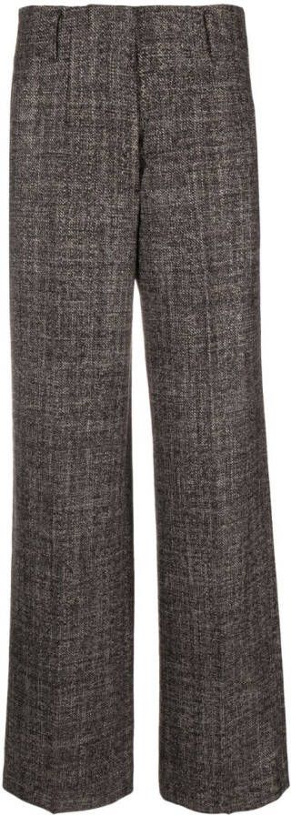 Luisa Cerano straight-leg trousers Bruin