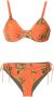 Lygia & Nanny Bikini met bloemenprint Oranje - Thumbnail 1
