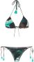 Lygia & Nanny Bikini met print Blauw - Thumbnail 1