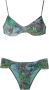 Lygia & Nanny Bikini met print Groen - Thumbnail 1
