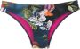 Lygia & Nanny Bikinislip met print dames polyamide Spandex Elastane 38 Blauw - Thumbnail 1