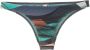 Lygia & Nanny Bikinislip met print Blauw - Thumbnail 1