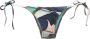 Lygia & Nanny Bikinislip met print Blauw - Thumbnail 1