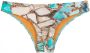 Lygia & Nanny Broek met marmerprint Blauw - Thumbnail 1