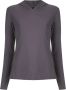 Lygia & Nanny Fig Skin sweater Grijs - Thumbnail 1