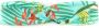 Lygia & Nanny Haarband met abstracte print Groen - Thumbnail 1