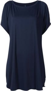 Lygia & Nanny Mini-jurk met split Blauw