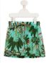 Lygia & Nanny Shorts met bladprint Groen - Thumbnail 1
