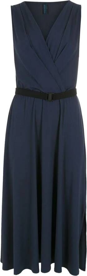 Lygia & Nanny Wikkeljurk met riem Blauw