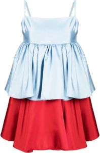 Macgraw Gelaagde mini-jurk Blauw