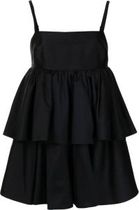 Macgraw Gelaagde mini-jurk Zwart